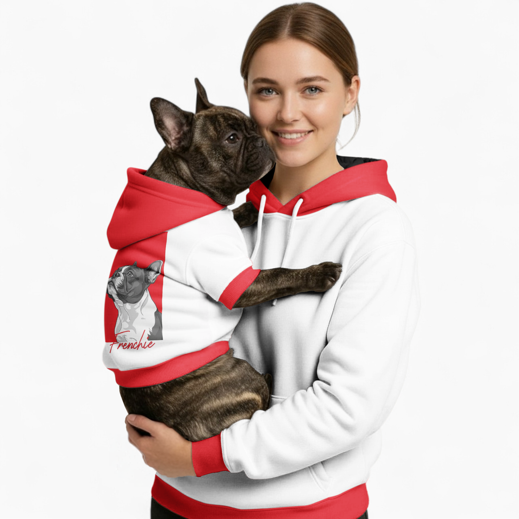 Baz French Bulldog Cotton Sweatshirt for Dog Moms & Dads-fadou