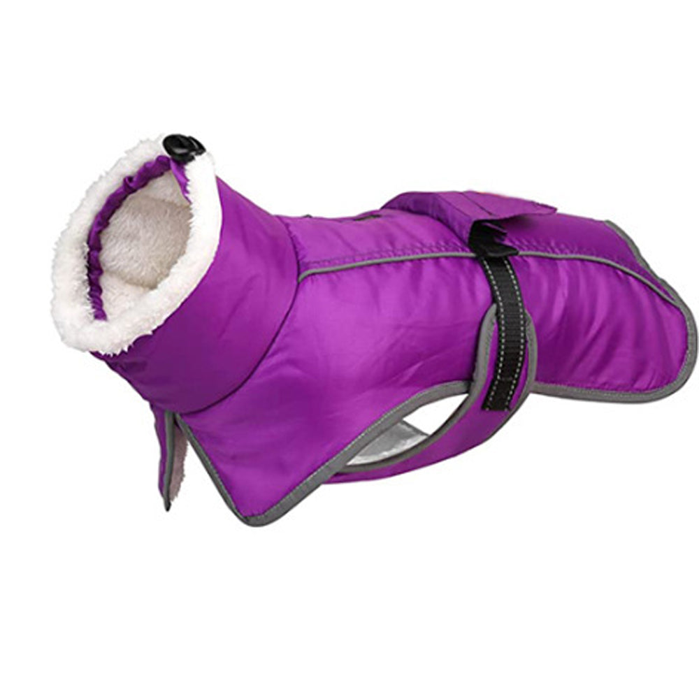 Reflective Adjustable Winter Jacket for Outdoor Adventures-fadou
