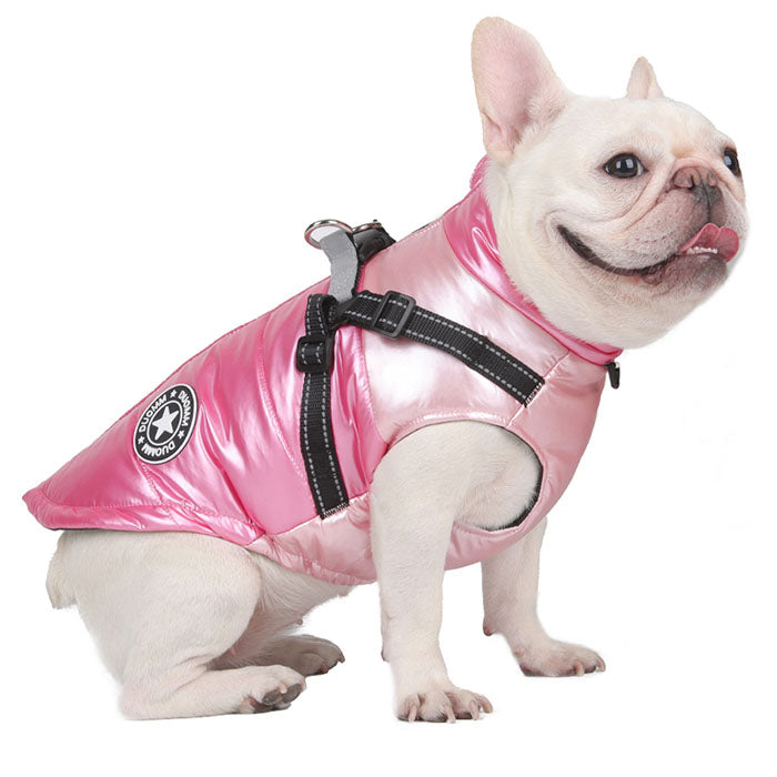 French Bulldog Reflective Dog Coat for Flat-Face Breeds-fadou