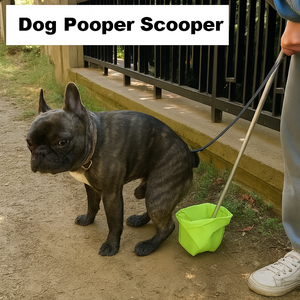 PooPal French Bulldog Cleanup Tool for Outdoor Adventures-fadou