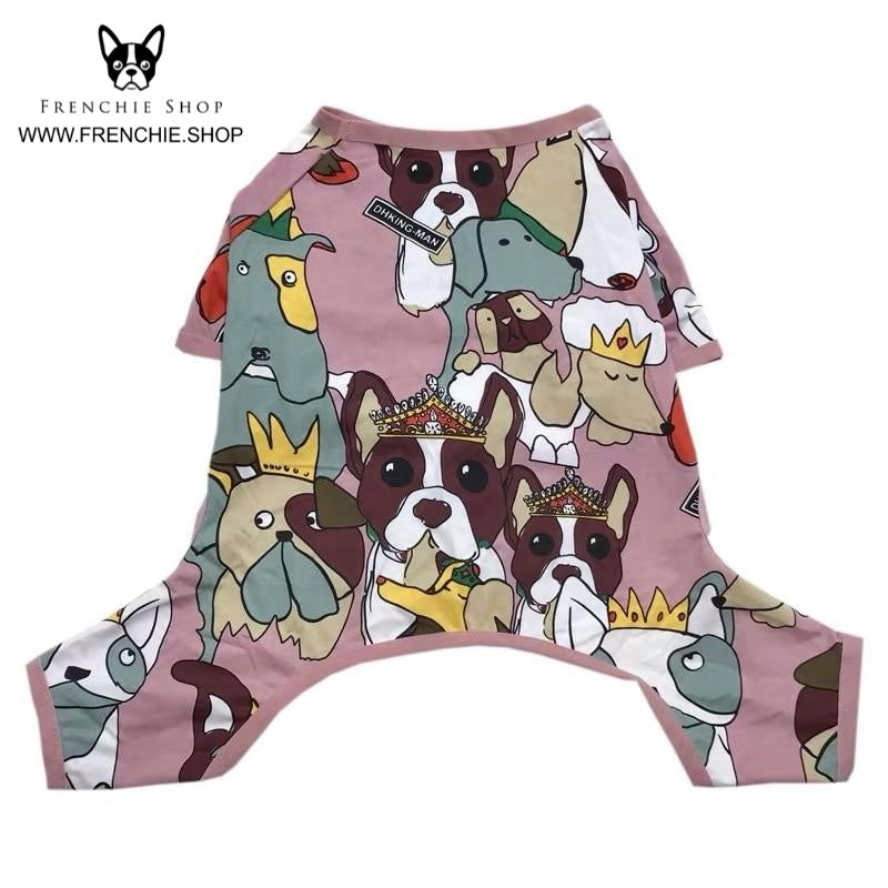 French Bulldog Summer Summer Dress for Outdoor Adventures-fadou