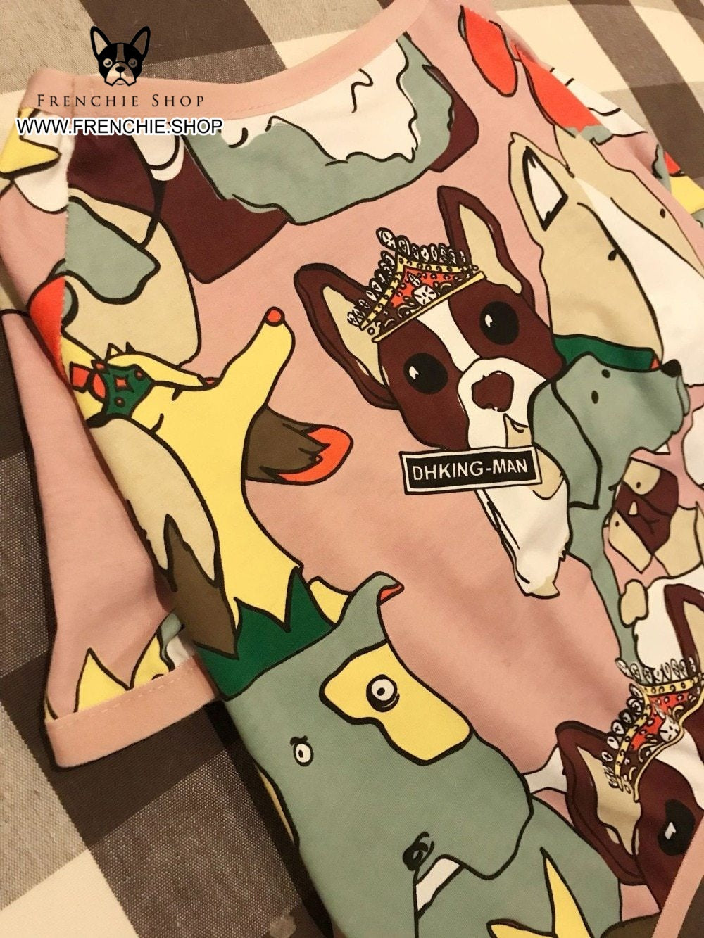 French Bulldog Summer Summer Dress for Outdoor Adventures-fadou