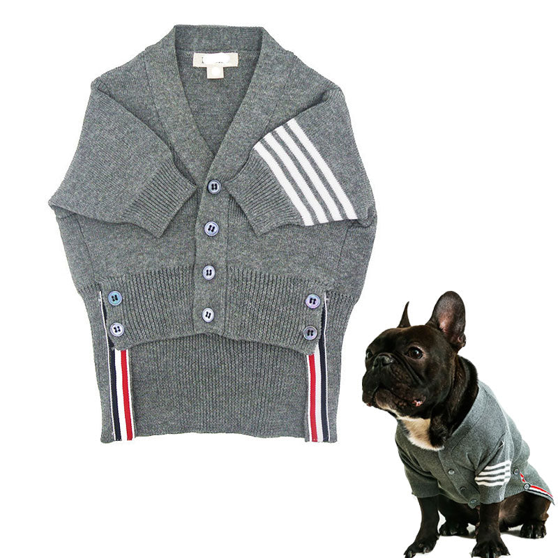 High French Bulldog Warm Knitwear for Brachycephalic Dogs-fadou