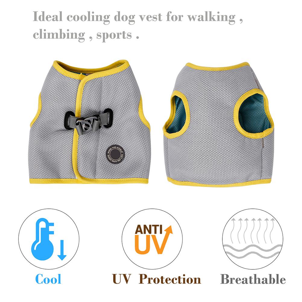 French Bulldog Cooling Walking Harness for Brachycephalic Dogs-fadou