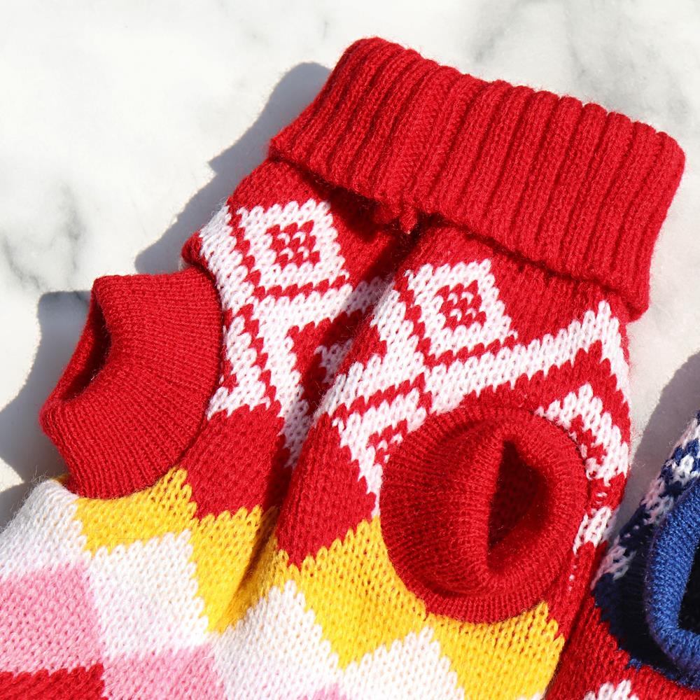 French Bulldog Winter Warm Knitwear for Training Sessions-fadou