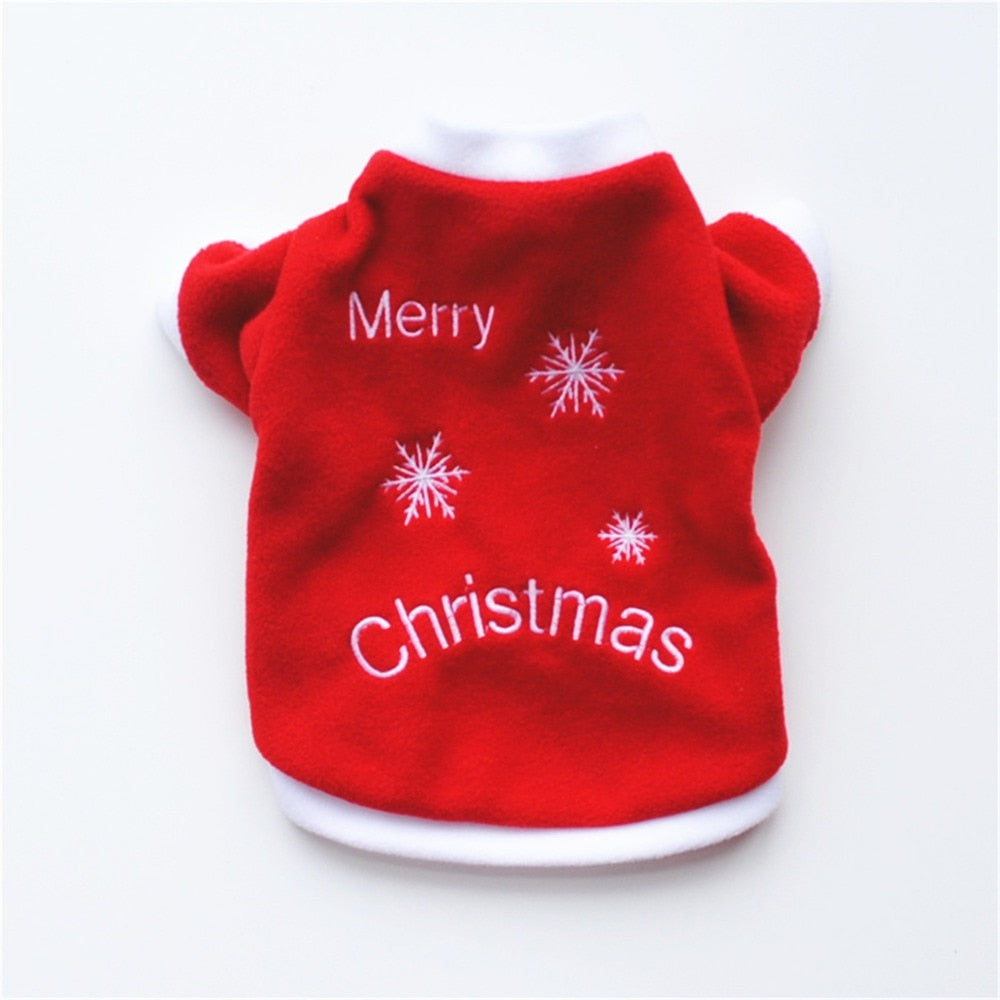 Christmas Winter Costumes for Frenchie for Dog Moms & Dads-fadou