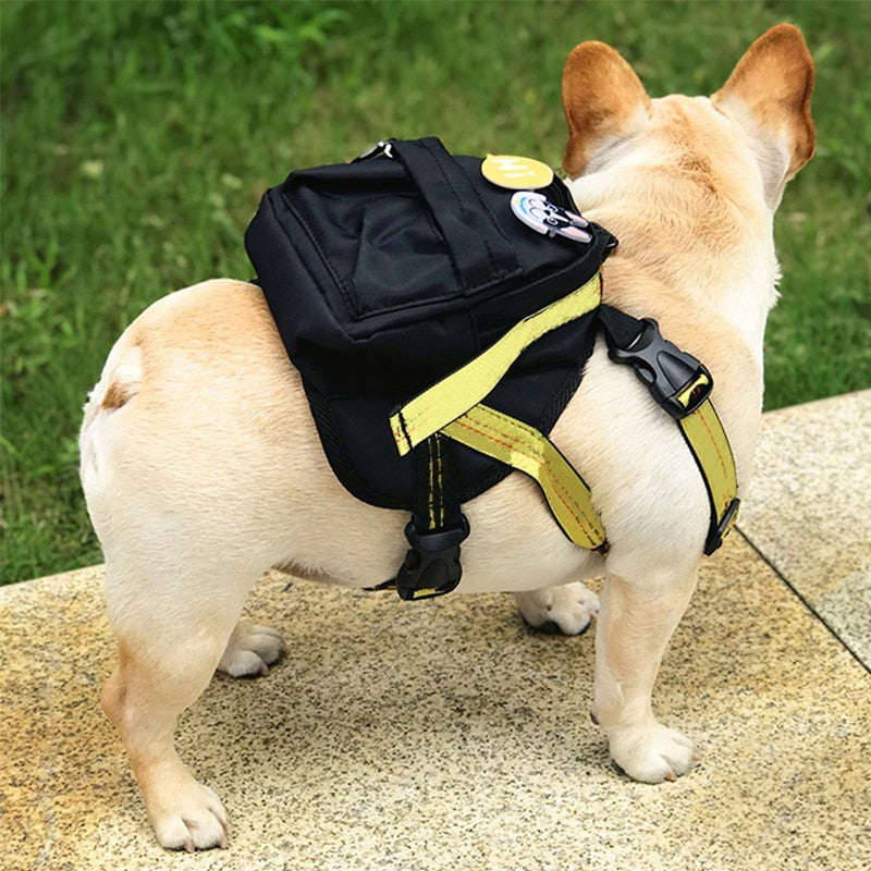 Self French Bulldog Dog Travel Pack for Outdoor Adventures-fadou