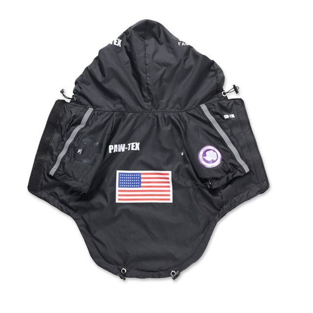 French Bulldog Stylish Rain Jacket for Short-Nosed Dogs-fadou