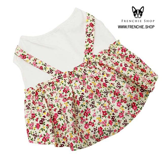 French Bulldog Summer Pet Dress for Brachycephalic Dogs-fadou