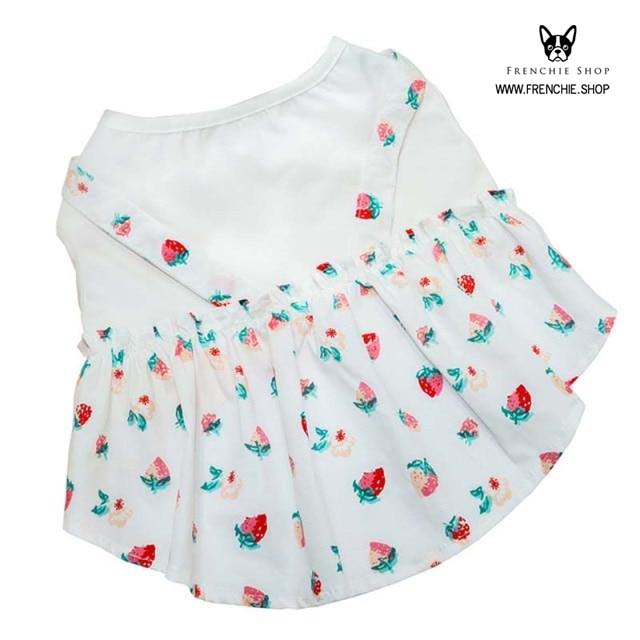 French Bulldog Summer Pet Dress for Brachycephalic Dogs-fadou