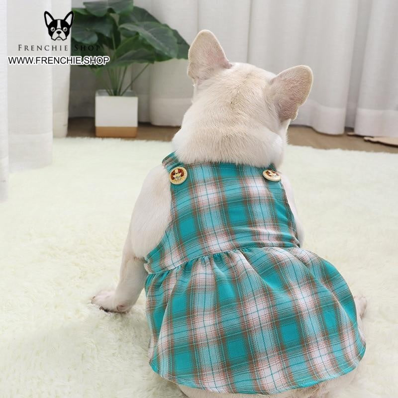 Diana Skirt Frenchie Summer Dress for Frenchie Enthusiasts-fadou