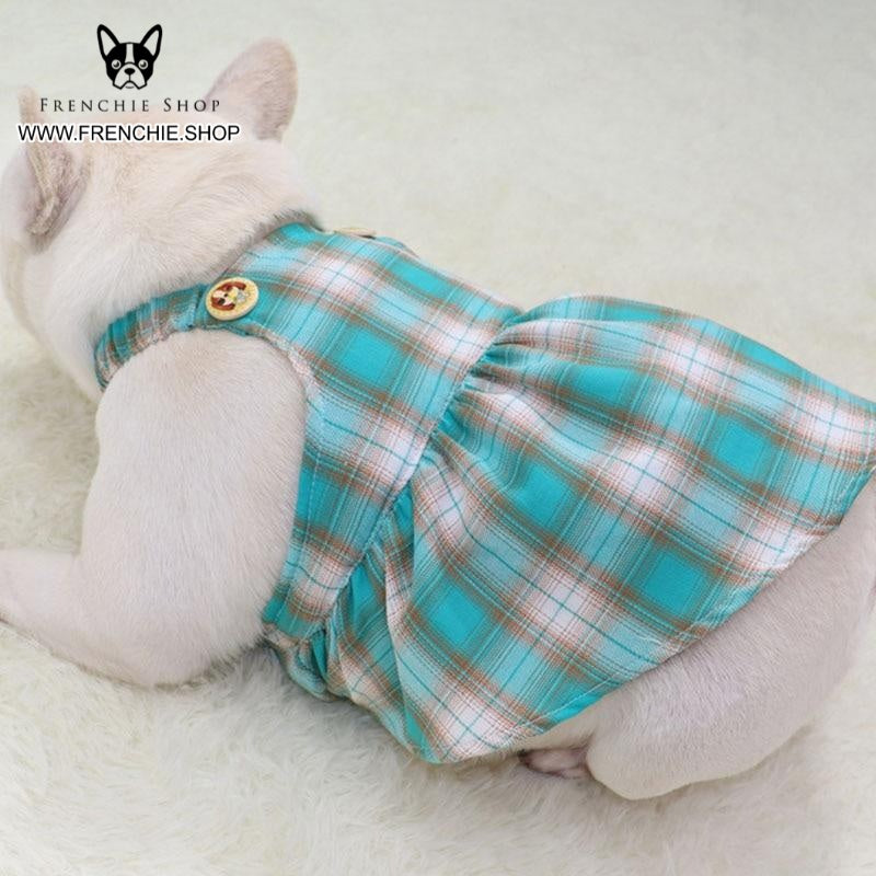 Diana Skirt Frenchie Summer Dress for Frenchie Enthusiasts-fadou