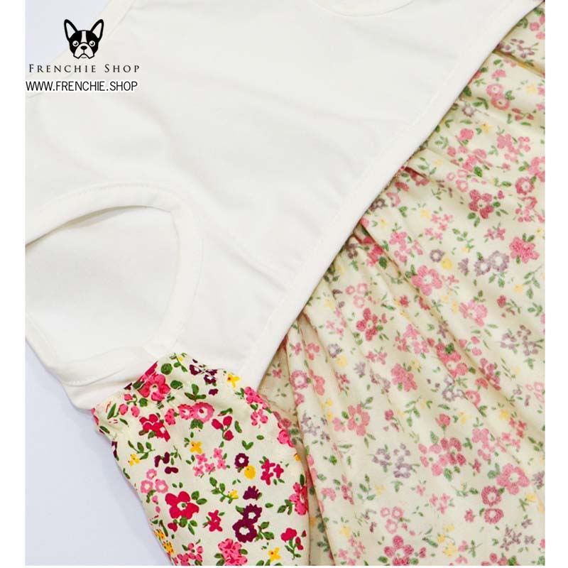 French Bulldog Summer Pet Dress for Brachycephalic Dogs-fadou