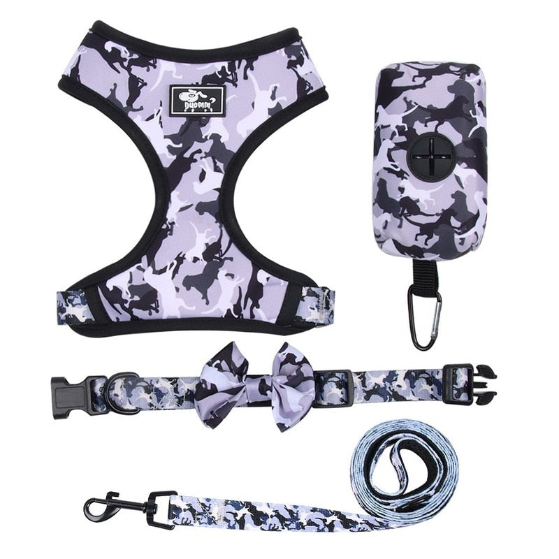 Frenchie Adjustable No-Pull Vest for Outdoor Adventures-fadou