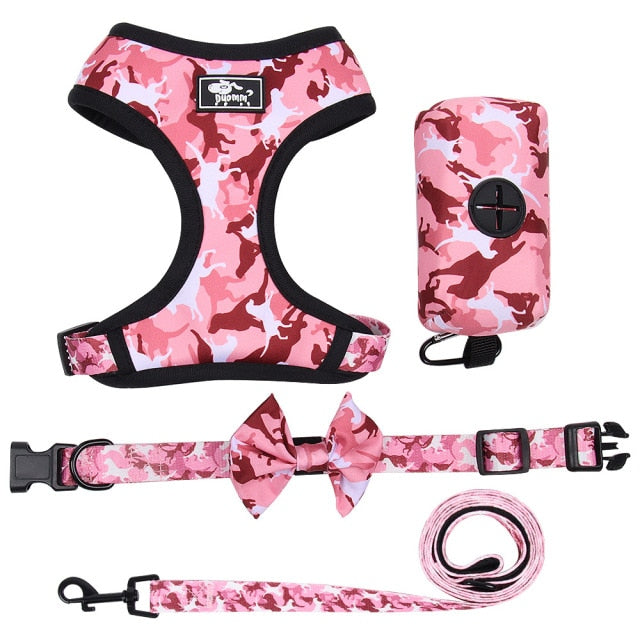 French Bulldog Adjustable No-Pull Vest for Playtime Fun-fadou