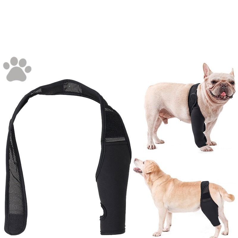 French Bulldog Front Leg Knee Pads Support Brace for Playtime Fun-fadou