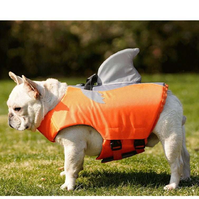French Bulldog Reflective Beach Swimwear for Bulldog Owners-fadou