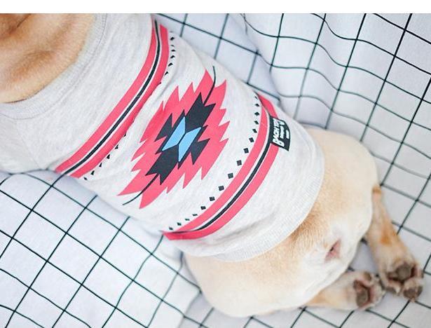 French Bulldog Cotton Dog Outfit for Outdoor Adventures-fadou