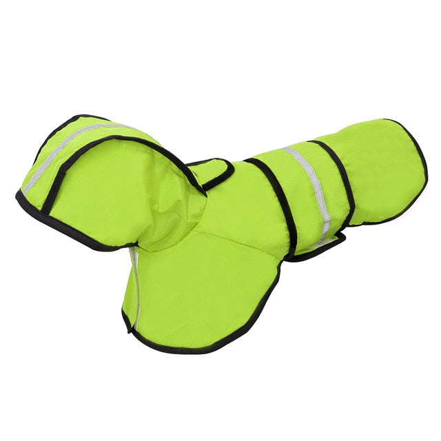 Reflective Reflective Rain Gear for Brachycephalic Dogs-fadou