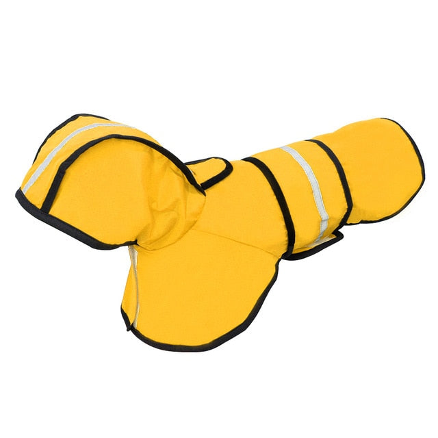 Reflective Reflective Rain Gear for Brachycephalic Dogs-fadou