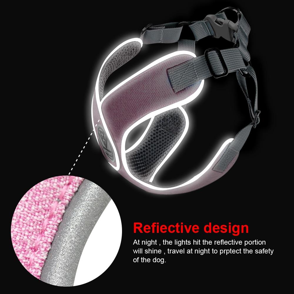 Reflective Reflective No-Pull Vest for Outdoor Adventures-fadou