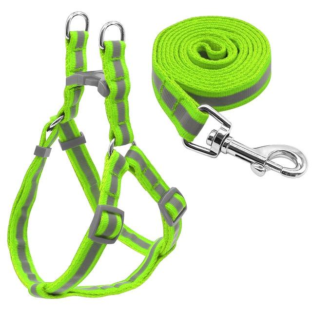 French Bulldog Reflective Walking Harness for Travel Comfort-fadou