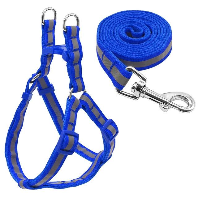 French Bulldog Reflective Walking Harness for Travel Comfort-fadou