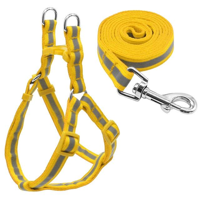 French Bulldog Reflective Walking Harness for Travel Comfort-fadou