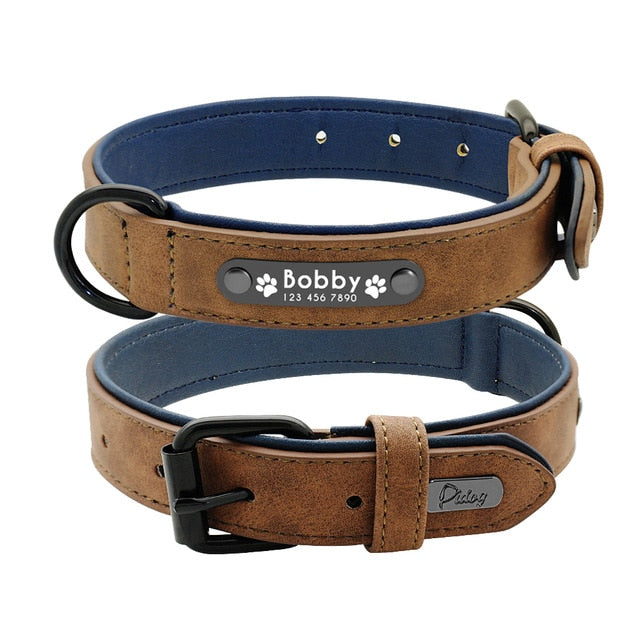 Personalised French Bulldog Dog Collar for Outdoor Adventures-fadou