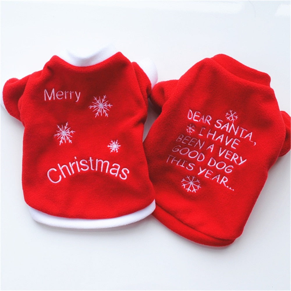 Christmas Winter Costumes for Frenchie for Dog Moms & Dads-fadou