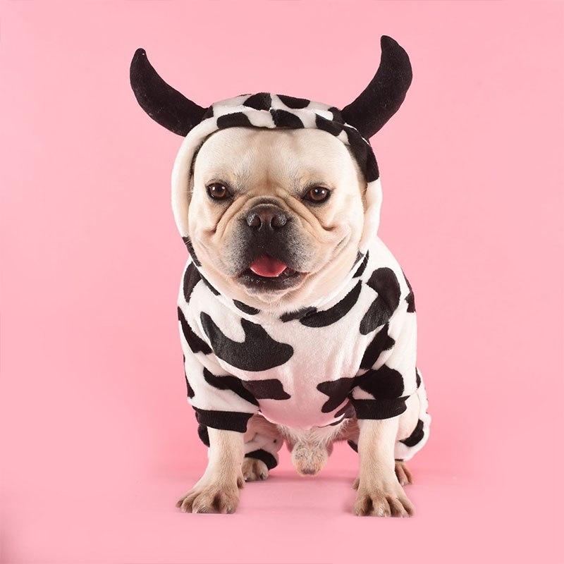I'm a Cow - French Bulldog Jumpsuit for Frenchie Enthusiasts-fadou