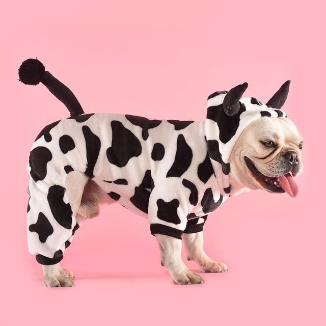I'm a Cow - French Bulldog Jumpsuit for Frenchie Enthusiasts-fadou