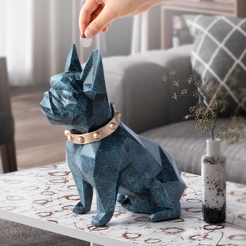 Frenchie Piggy Bank for French Bulldog Owners and Fans for Frenchies-fadou