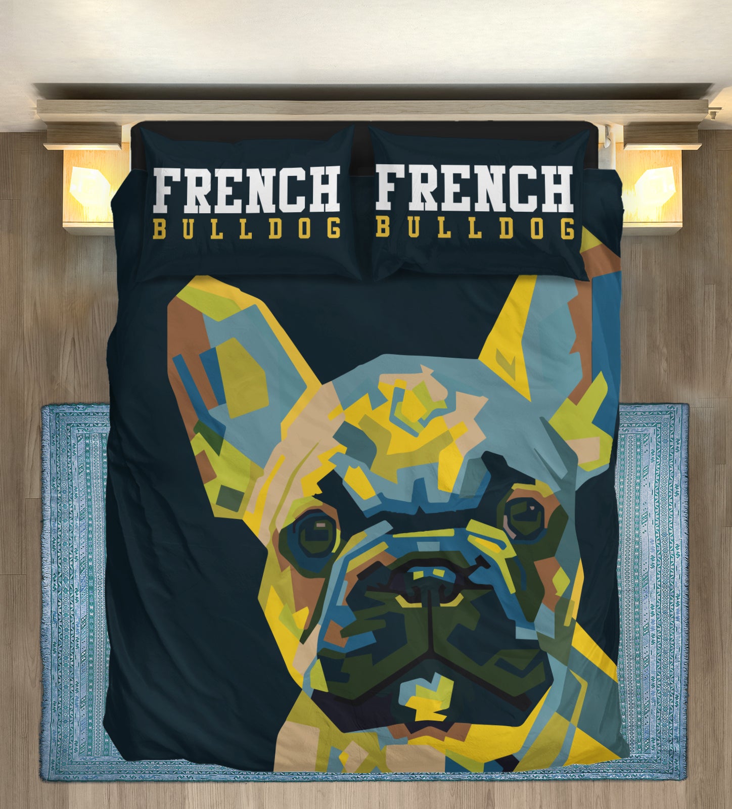 Paul French Bulldog Bedding Collection for Dog Park Days-fadou