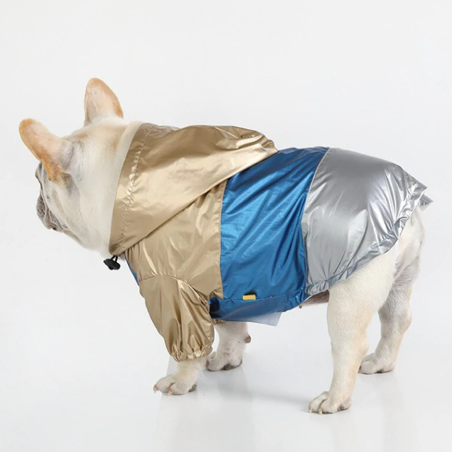 Classy™ French Bulldog Raincoat for Brachycephalic Dogs-fadou