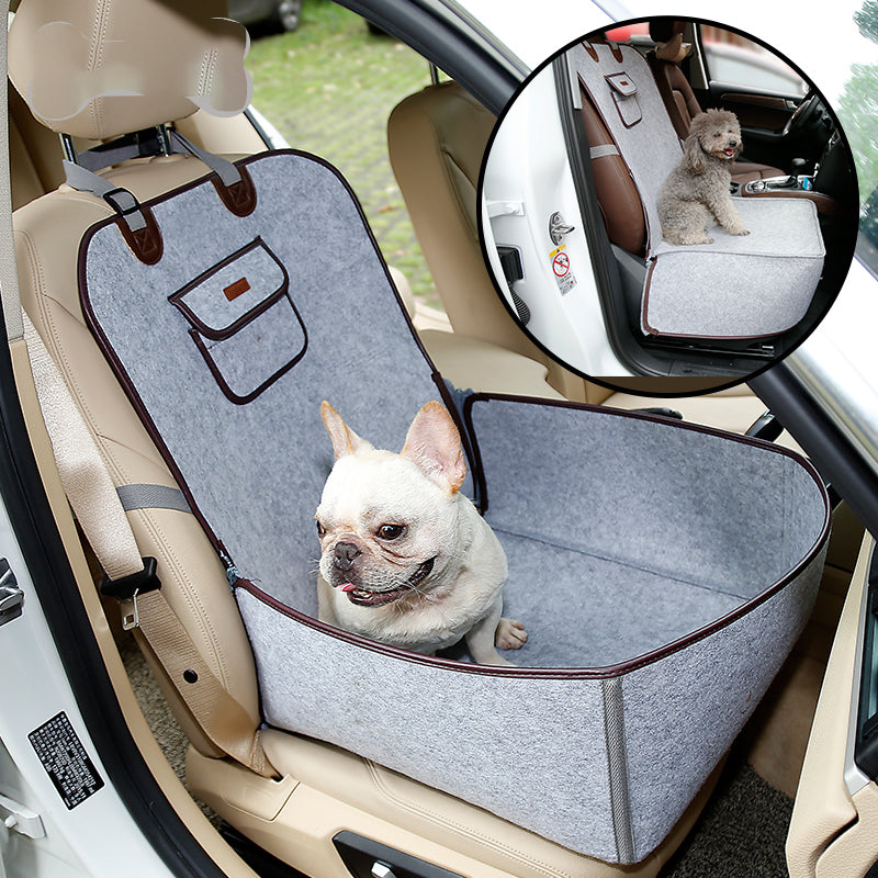 Seat French Bulldog Travel Hammock for Outdoor Adventures-fadou