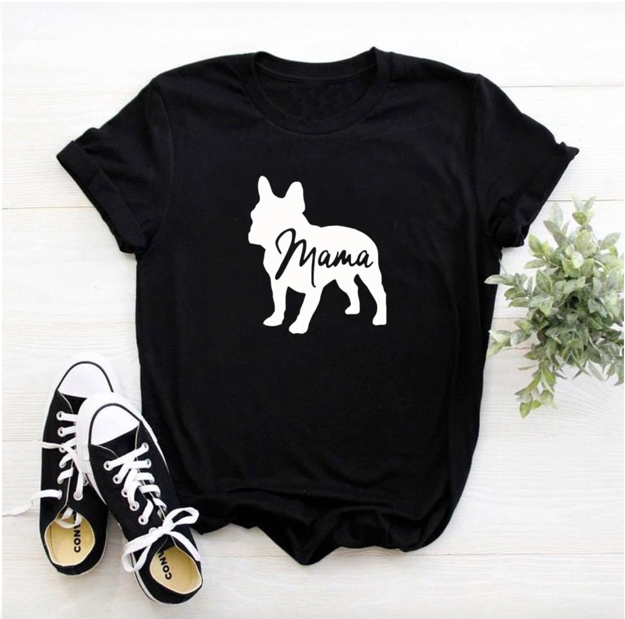 Frenchie Mama - Unisex T-Shirt for Frenchie Enthusiasts-fadou