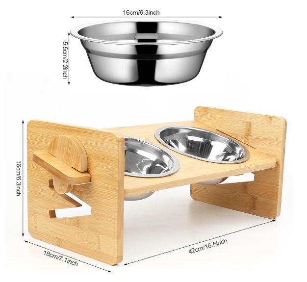 French Bulldog Stylish Pet Bowl for Brachycephalic Dogs-fadou