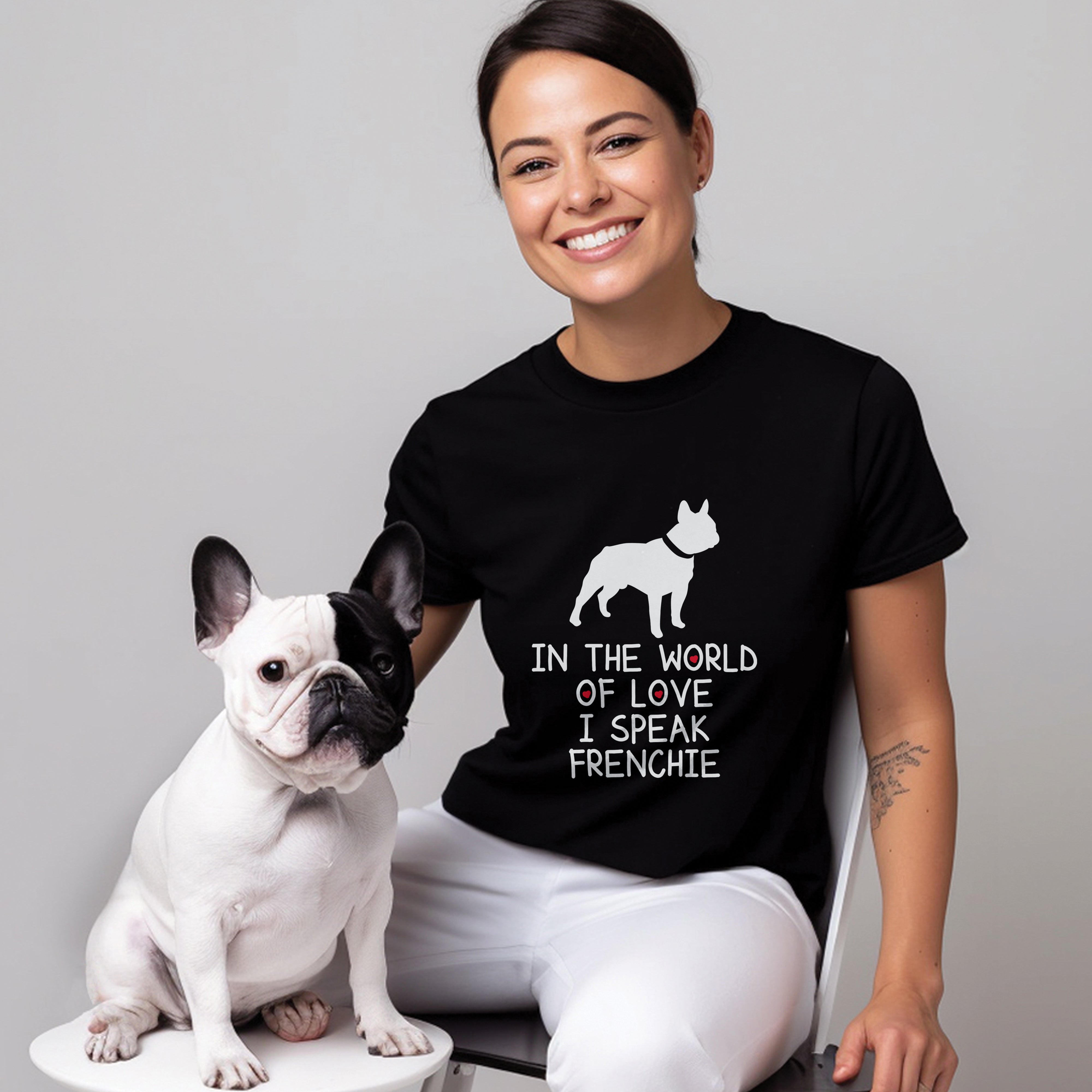 French Bulldog Lover - Unisex T-Shirt for Dog Moms & Dads-fadou