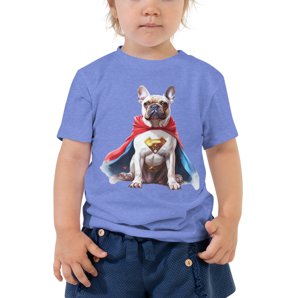 Kid's Frenchie T-Shirt - Empowering Canine Apparel for Frenchie Fans-fadou