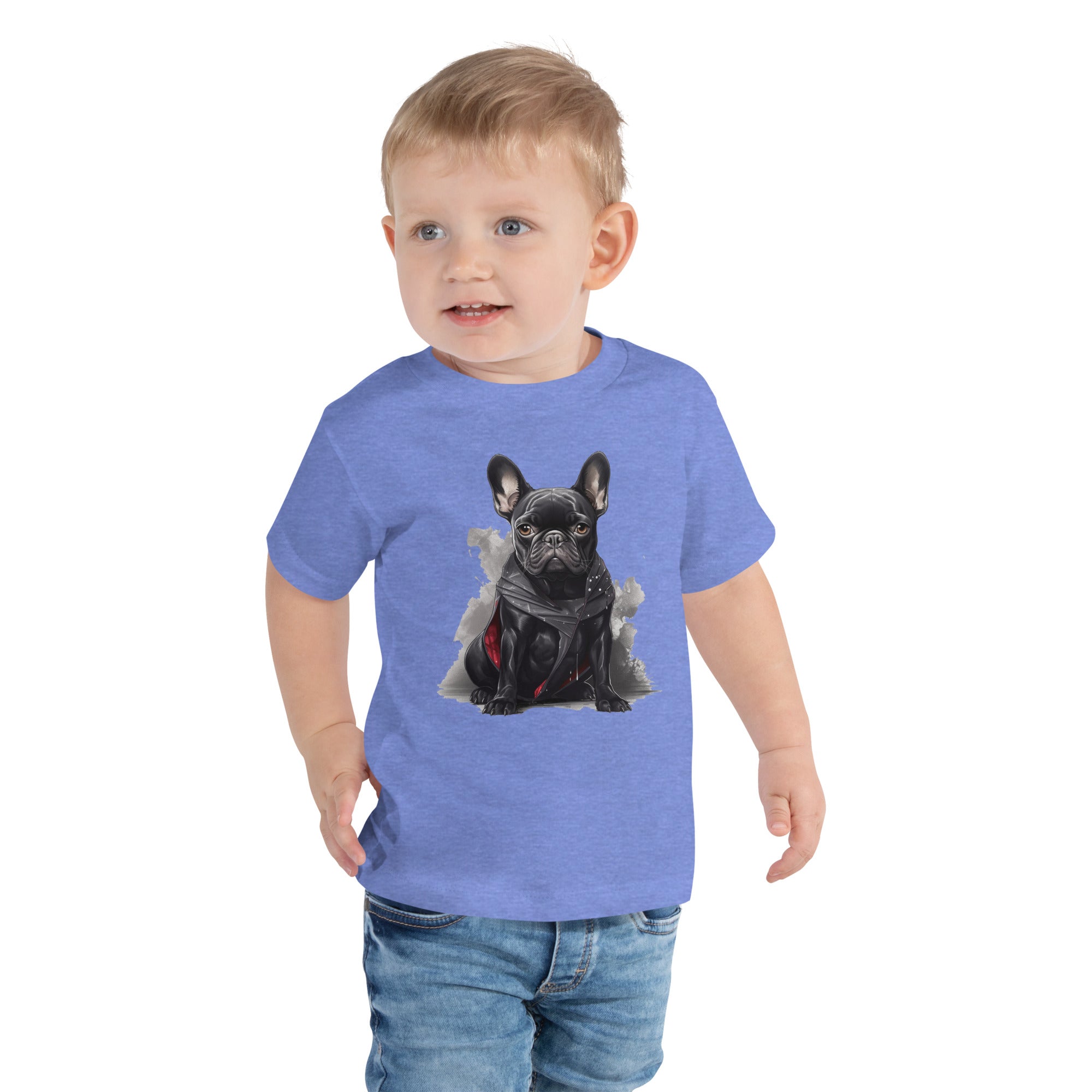 Kid's Frenchie T-Shirt - Stealthy Canine Apparel for Pet Parents-fadou
