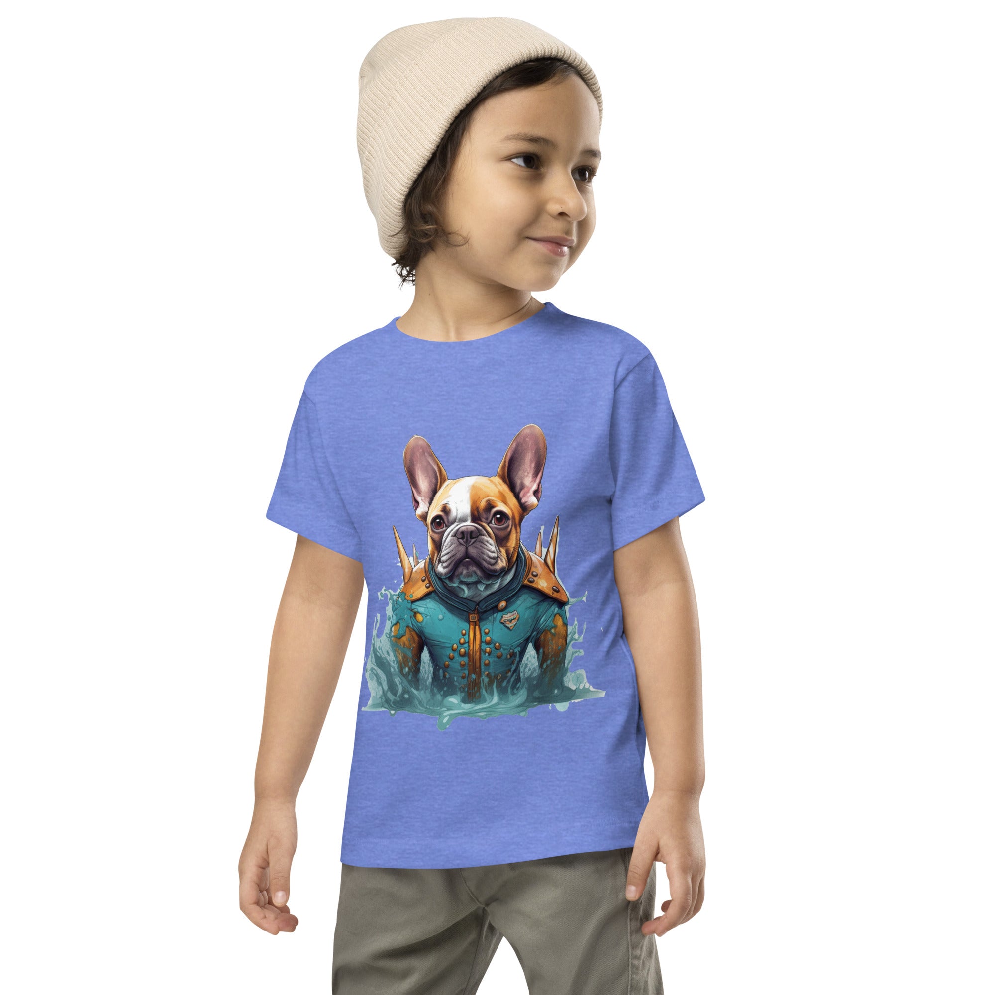 Kid's Frenchie T-Shirt - Oceanic Canine Apparel for Bulldog Owners-fadou