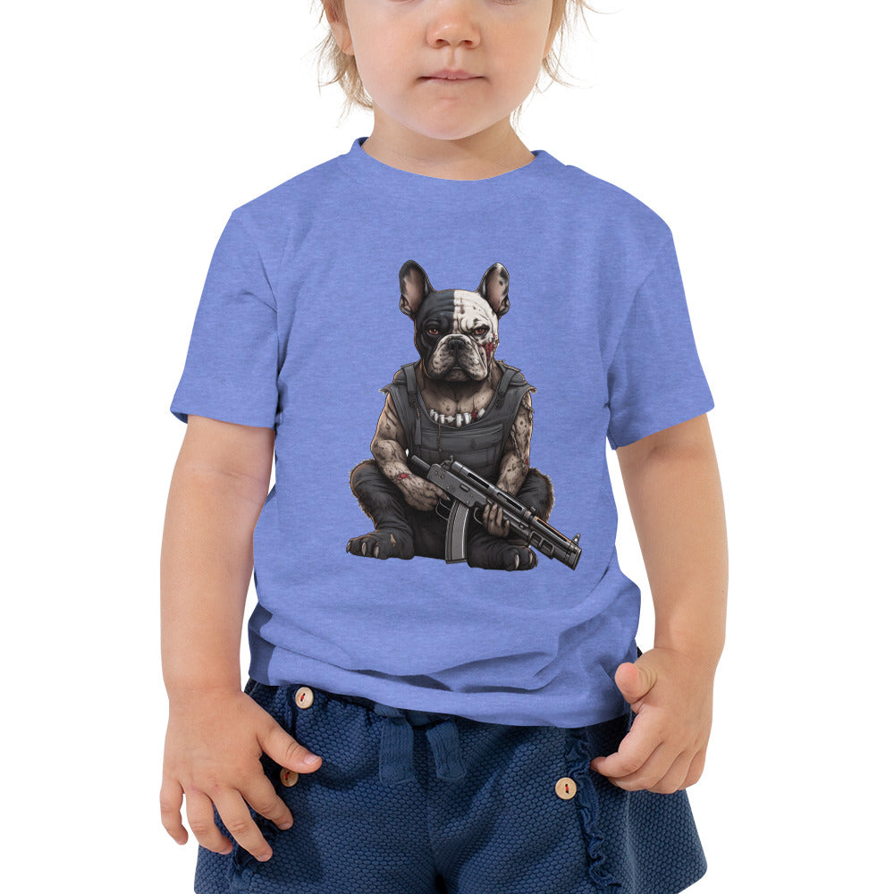 Kid's Frenchie T-Shirt - Fearless Canine Apparel for Pet Culture-fadou