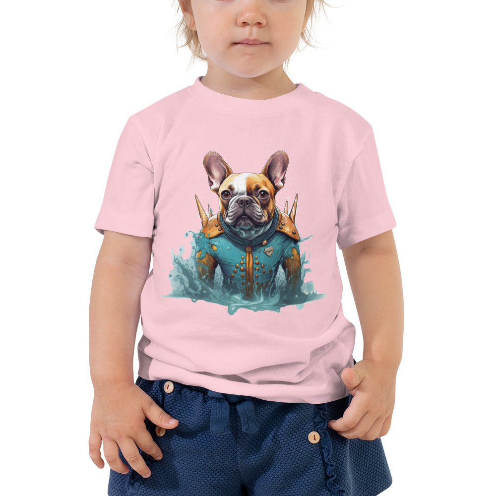 Frenchie Adorable Cotton T-Shirt for Frenchie Enthusiasts-fadou