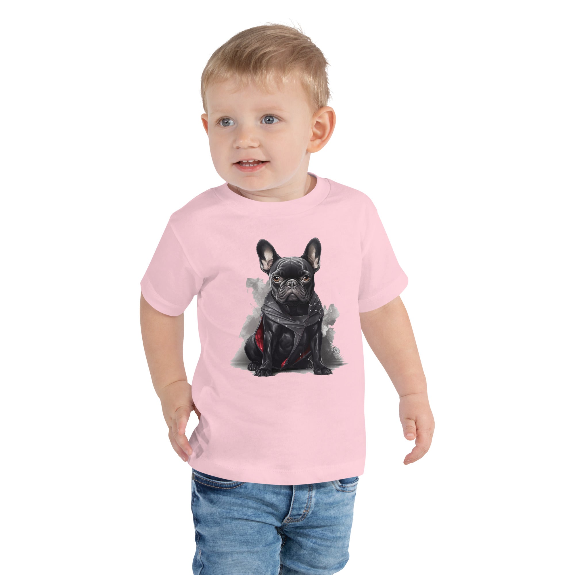 Kid's Frenchie T-Shirt - Stealthy Canine Apparel for Pet Parents-fadou