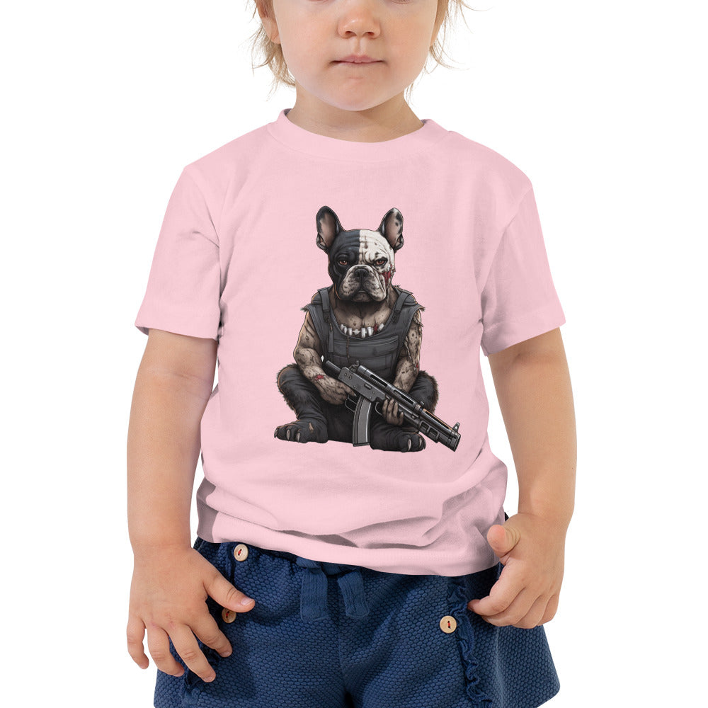 Kid's Frenchie T-Shirt - Fearless Canine Apparel for Pet Culture-fadou