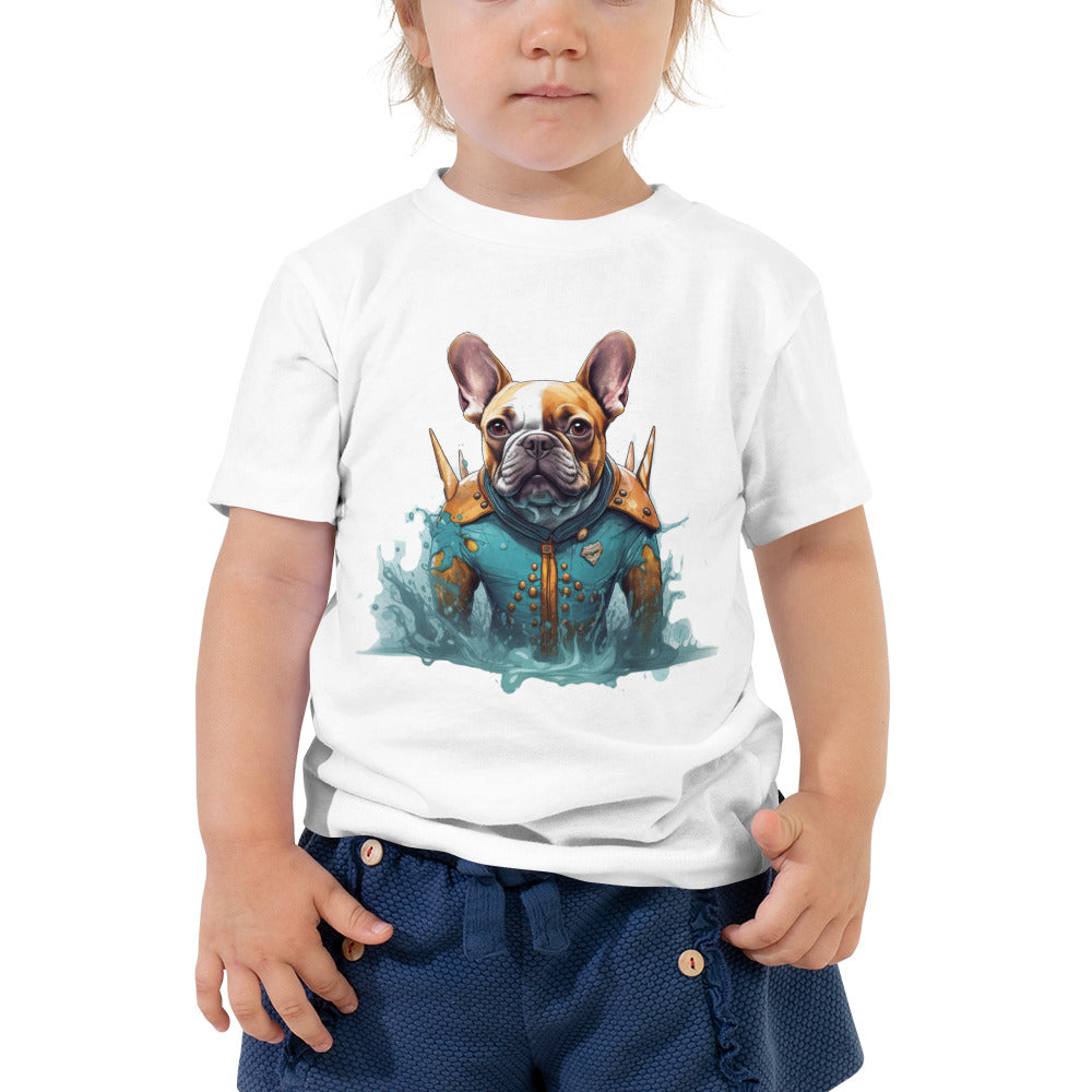 Frenchie Adorable Cotton T-Shirt for Frenchie Enthusiasts-fadou