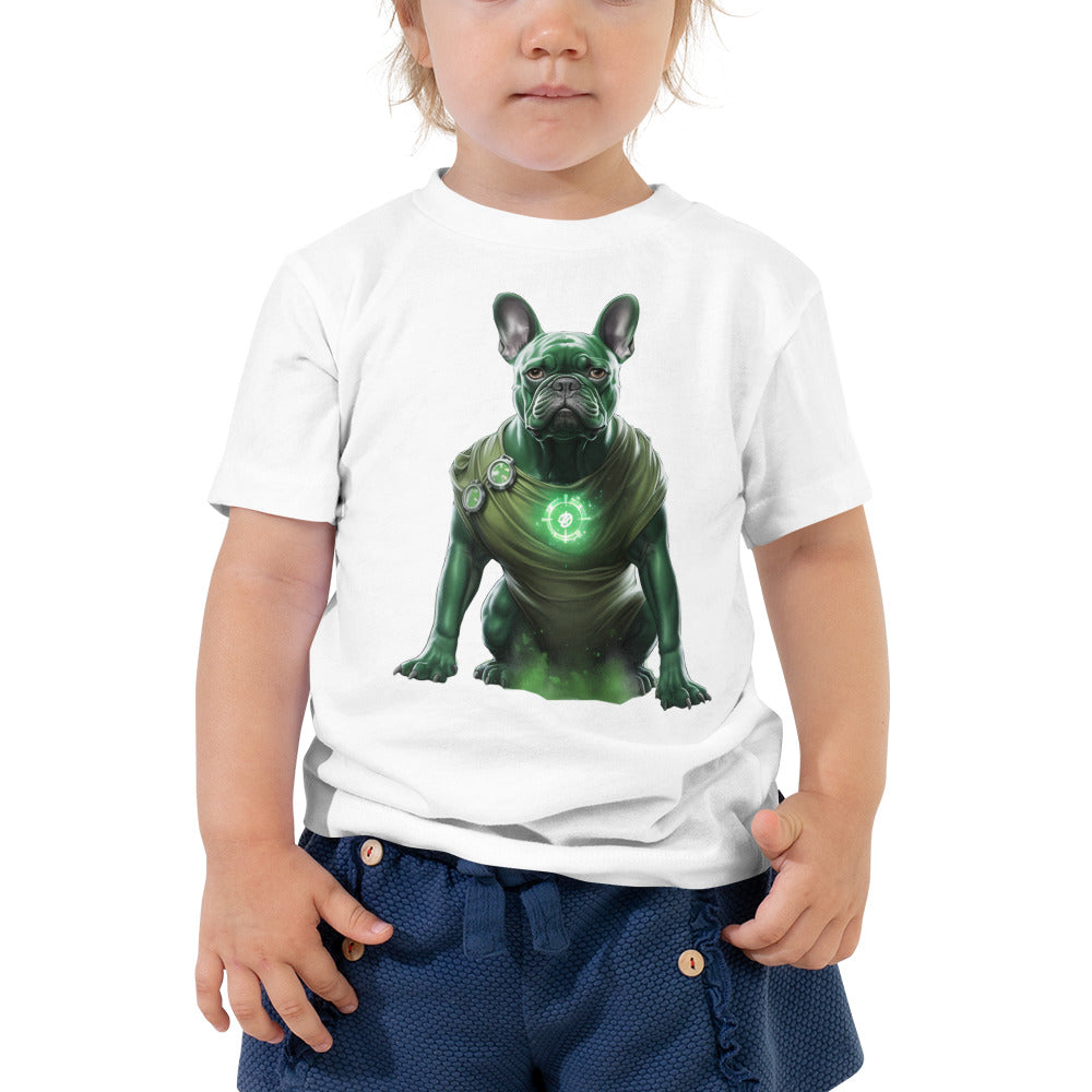 Kid's Frenchie T-Shirt - Illuminating Canine Apparel for Dog Lovers-fadou