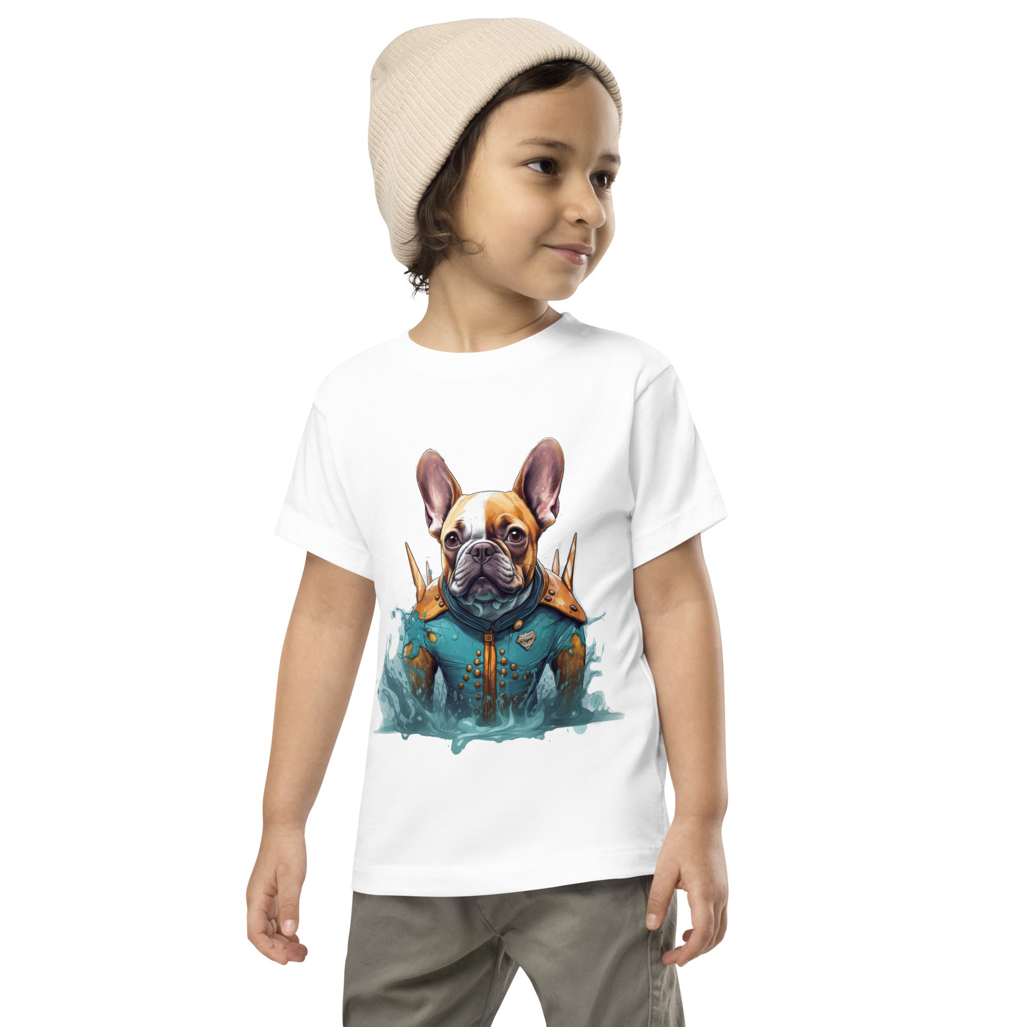 Kid's Frenchie T-Shirt - Oceanic Canine Apparel for Bulldog Owners-fadou