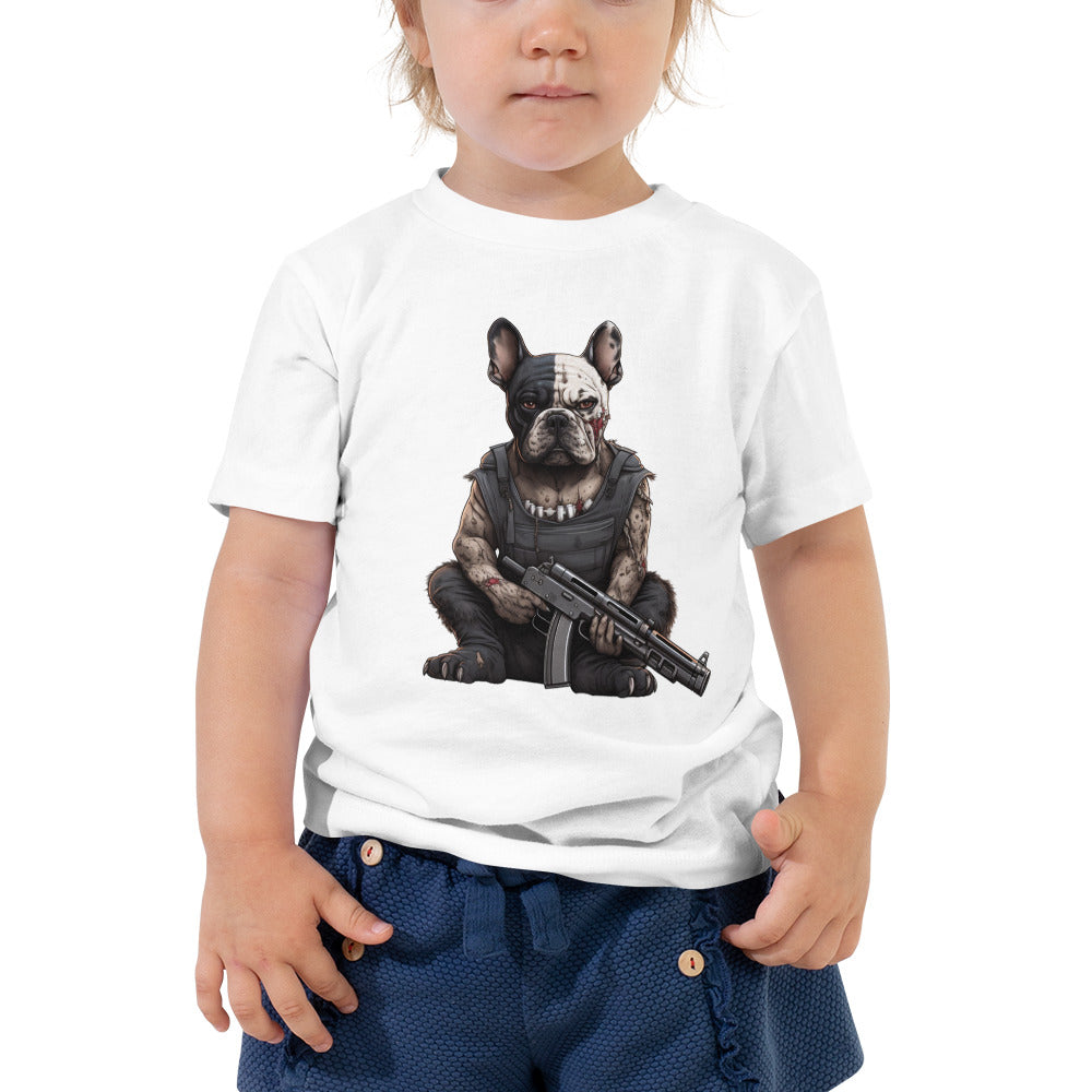 Kid's Frenchie T-Shirt - Fearless Canine Apparel for Pet Culture-fadou